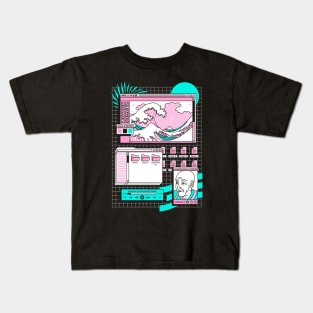The Great vaporwave Kids T-Shirt